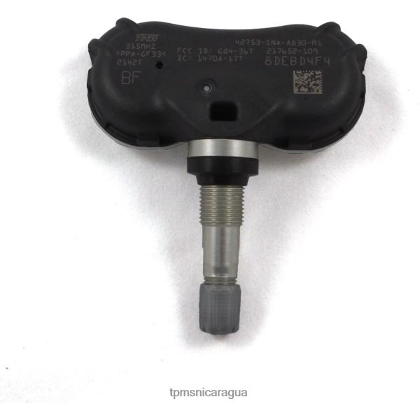 TPMS Nicaragua - tpms honda el sensor de presión 42753swa316 358mhz T022FJ1581