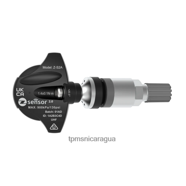 Sensor de presión de neumáticos Ford Focus - Holden oe sensor tpms de repuesto - oe p/n 13589597, 13598772 frecuencia 315mhz T022FJ984 vástago de válvula de metal - plateado